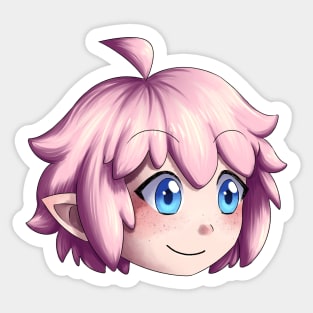 Kirby Gijinka Icon Sticker